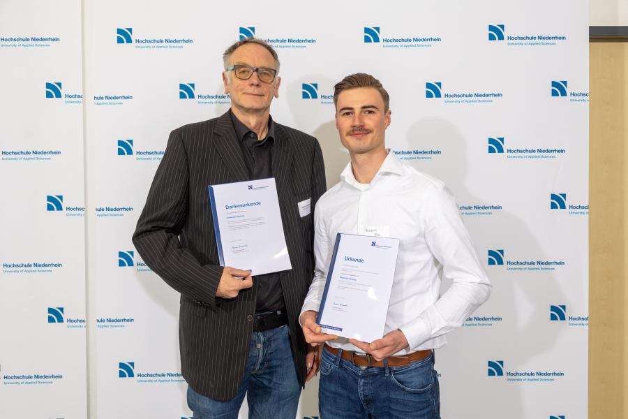 v.l. Norbert Dewender, Friedrich Neis